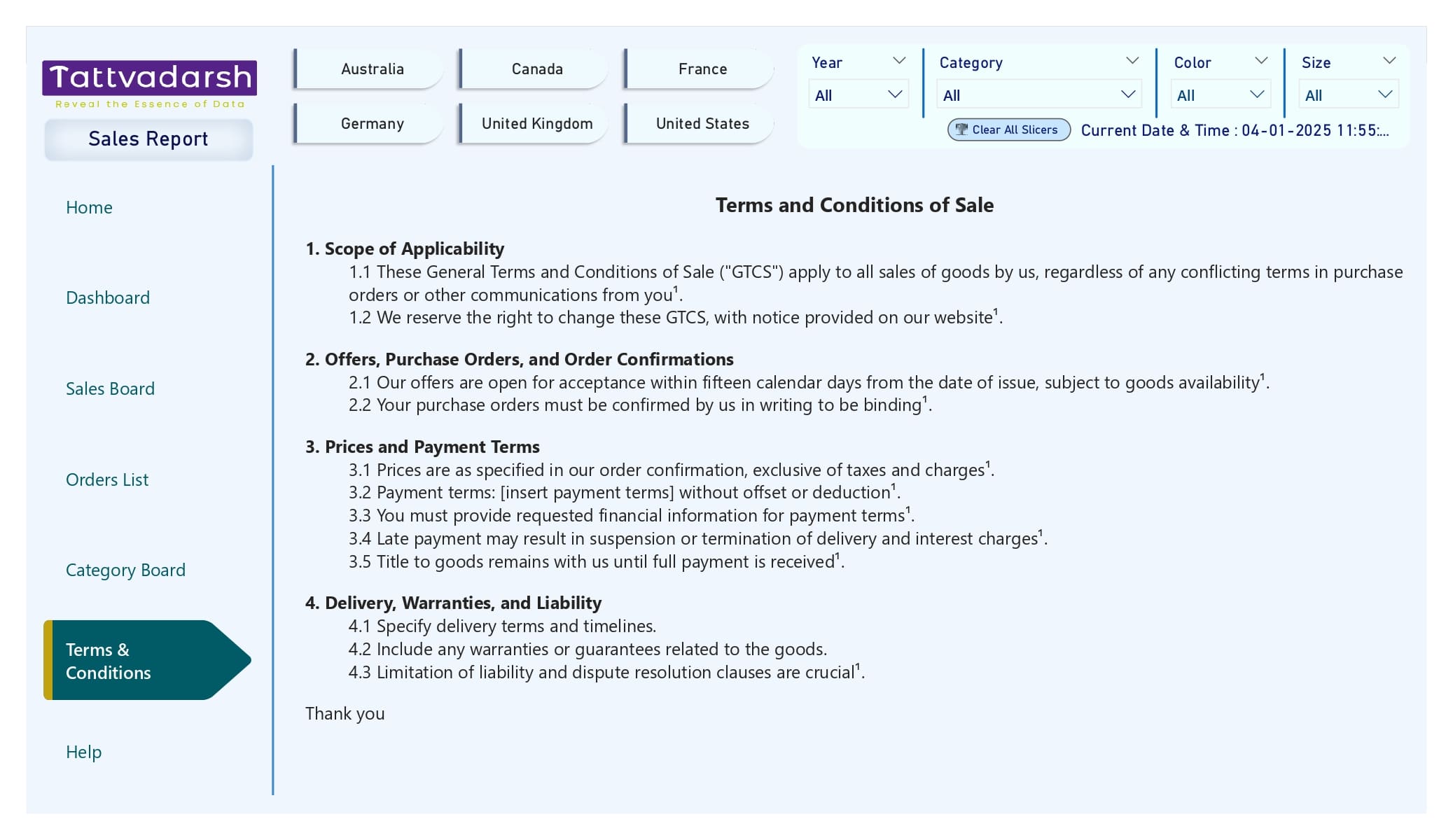 canvas with textbox example design in power bi visualisation